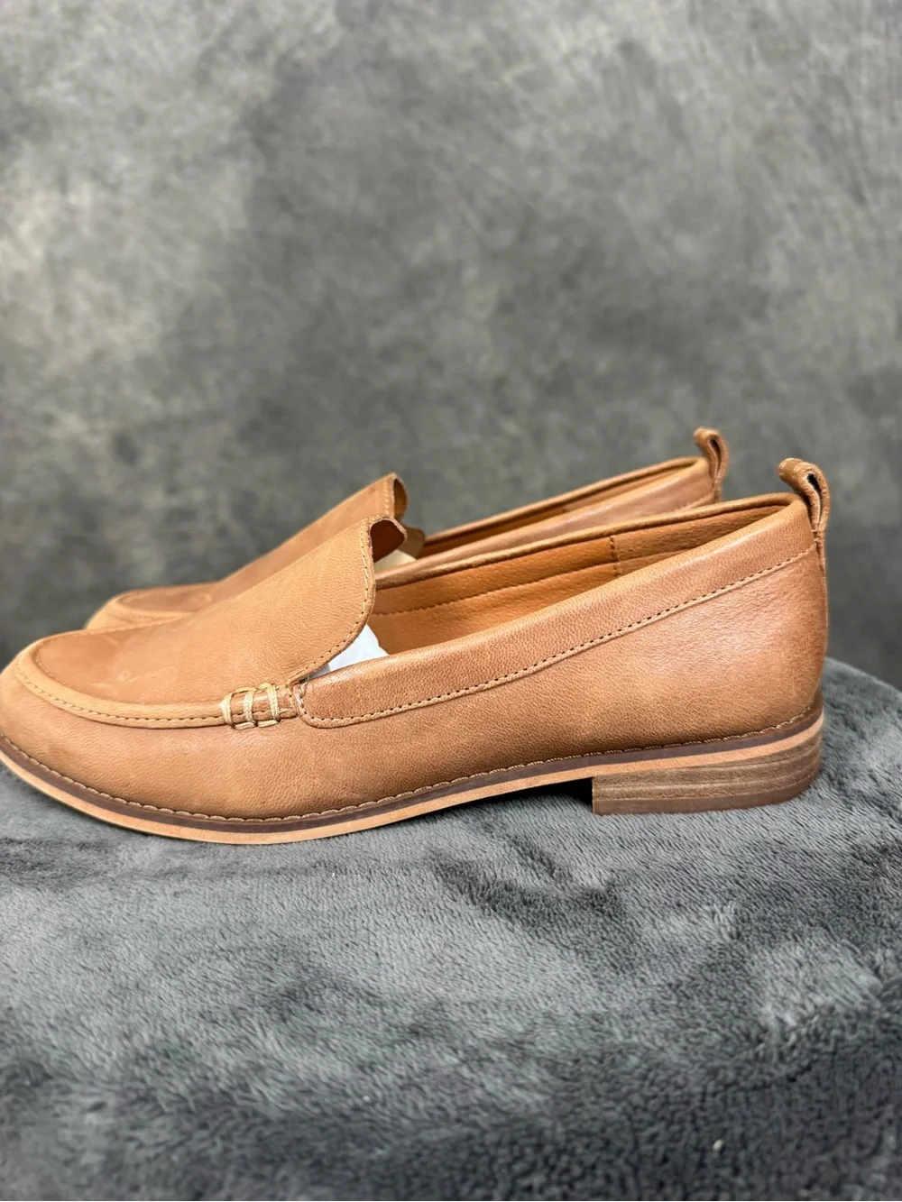 Lucky Brand Brown Leather Penny Loafers Women’s Size 7.5M